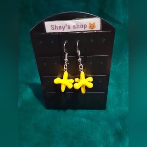 Jumping jacks earrings